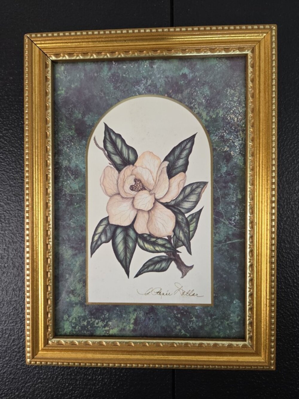 Kirkland's Magnolia A. Renee Dollar 6" X 8" Wood Frame Picture